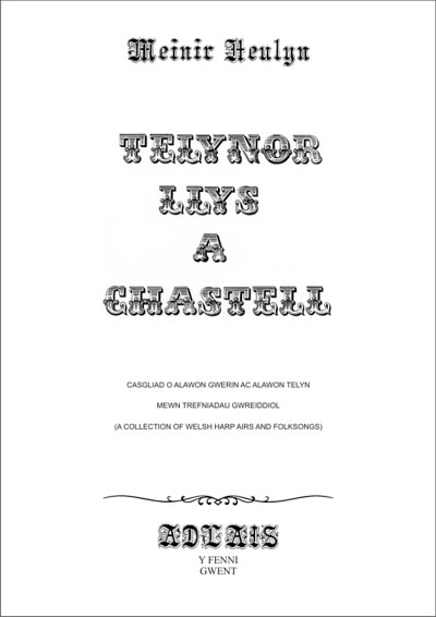 Cover of Telynor Llys a Chastell