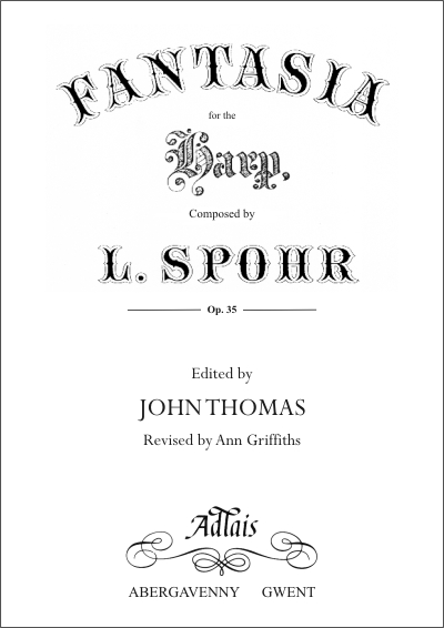 Front cover of the score