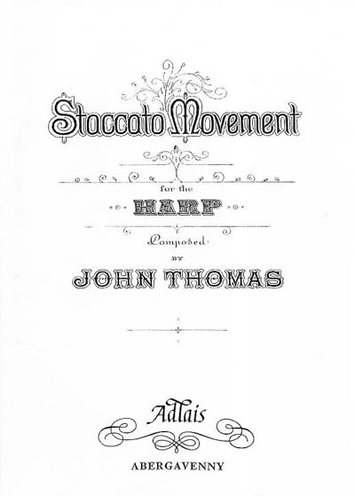 Front cover of the score