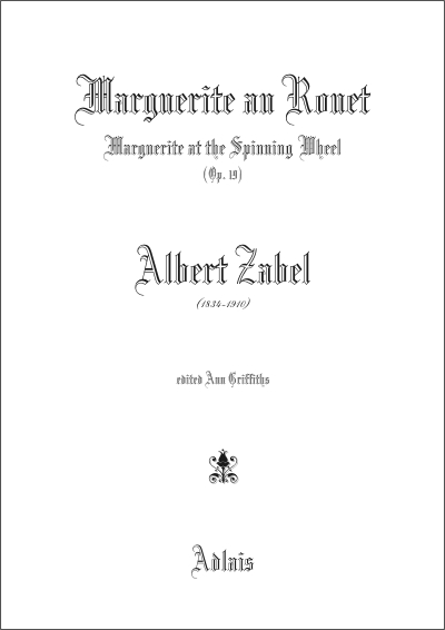 Front cover of the score