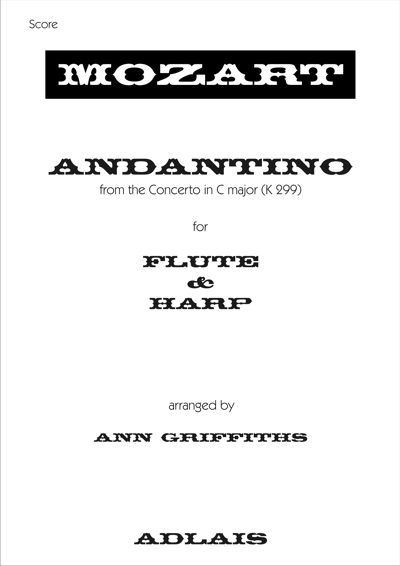 Front cover of the score