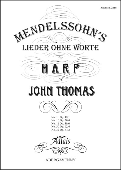 Front cover of the score