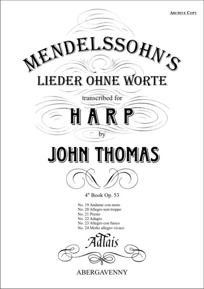 Front cover of the score