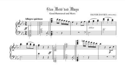 example of the music