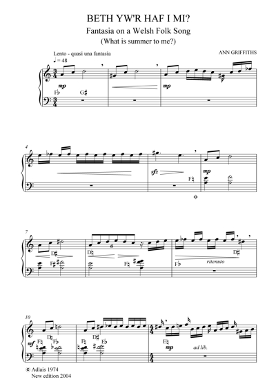 Sample of the music